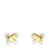 Pendientes Bebé Ragna Oro Bicolor 18K Mariposa 5Mm<Alda Joyeros Store