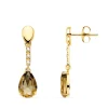 Pendientes Broadway Oro Amarillo 18K Fume<Alda Joyeros Outlet