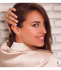 Pendientes Broadway Oro Amarillo 18K Alejandrita<Alda Joyeros Sale