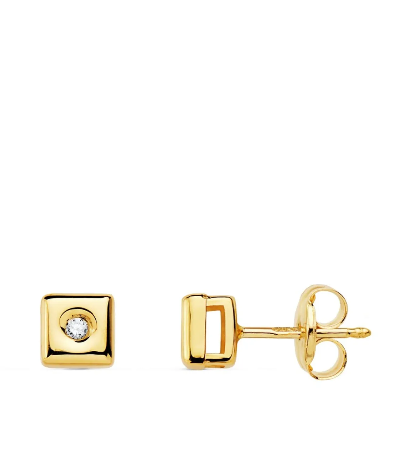 Pendientes Cherie Diamantes 0.030 Qtes. Oa 18K<Alda Joyeros Sale