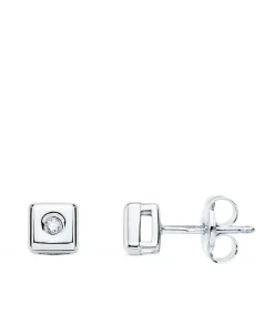 Pendientes Cherie Diamantes 0.030 Qtes. Ob 18K<Alda Joyeros Best Sale