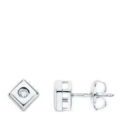 Pendientes Cherie Diamantes 0.040 Qtes. Ob 18K<Alda Joyeros Outlet