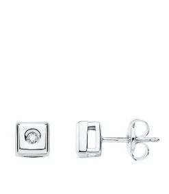 Pendientes Cherie Diamantes 0.040 Qtes. Ob 18K<Alda Joyeros Outlet