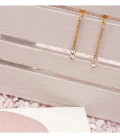 Pendientes Colgantes De Mujer Drops Oro Amarillo 18K<Alda Joyeros Sale