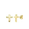 Pendientes Cruz Oro Amarillo 18 K 9 Mm<Alda Joyeros Shop