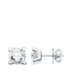 Pendientes De Mujer Victoria Oro Blanco 18K<Alda Joyeros Shop