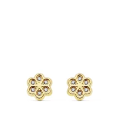 Pendientes De Niña Oro 18K Olalla Margarita<Alda Joyeros Best