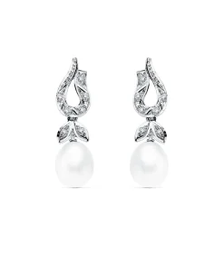 Pendientes De Novia Archiduquesa De Austria Oro Blanco 18K<Alda Joyeros Best