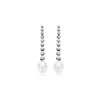 Pendientes De Novia Catherine Howard Oro Blanco 18K Perla<Alda Joyeros Best Sale