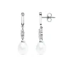 Pendientes De Novia Condesa De Huntingdon Oro Blanco 18K Perla<Alda Joyeros Outlet