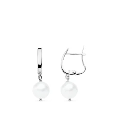 Pendientes De Novia Dame Corina Oro Blanco 18K Perla Cultivada<Alda Joyeros Outlet