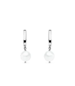 Pendientes De Novia Dame Corina Oro Blanco 18K Perla Cultivada<Alda Joyeros Outlet