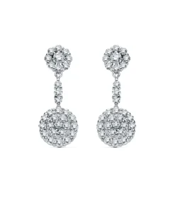 Pendientes De Novia Lady Wendy Oro Blanco 18K<Alda Joyeros Store