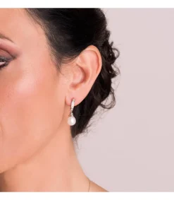Pendientes De Novia Lady Denisse Oro Blanco 18K Perla Cultivada<Alda Joyeros Cheap