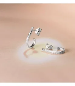 Pendientes De Novia Lady Kelly Oro Blanco 18K<Alda Joyeros Flash Sale