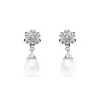 Pendientes De Novia Lady Lizbeth Oro Blanco 18K Perla Cultivada<Alda Joyeros Sale