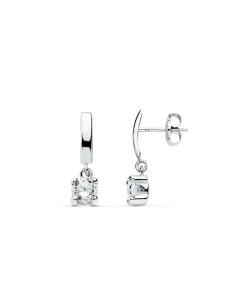 Pendientes De Novia Leonor De Sicilia Oro Blanco 18K<Alda Joyeros Flash Sale