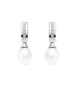 Pendientes De Novia Marta De Armagnac Oro Blanco 18K<Alda Joyeros Discount