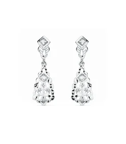 Pendientes De Novia Oro Blanco 18K Lapidados<Alda Joyeros Hot