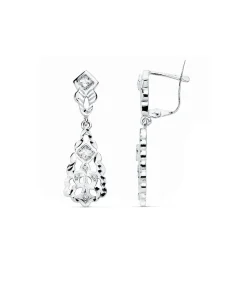 Pendientes De Novia Oro Blanco 18K Lapidados<Alda Joyeros Hot