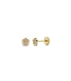 Pendientes De Oro Amarillo Dunia 18 Ktes<Alda Joyeros Cheap