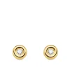 Pendientes Delicia 0.070 Qtes. Oa 18K<Alda Joyeros Best