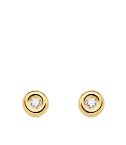 Pendientes Delicia 0.070 Qtes. Oa 18K<Alda Joyeros Best