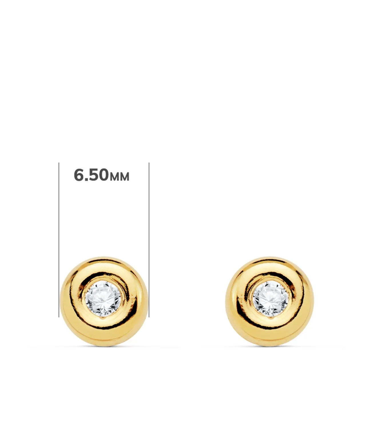 Pendientes Delicia Diamantes 0.200 Qtes. Oa 18K<Alda Joyeros Cheap