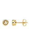Pendientes Delicia Diamantes 0.030 Qtes. Oa 18K<Alda Joyeros Store