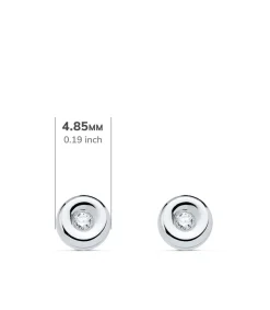Pendientes Delicia Diamantes 0.030 Qtes. Ob 18K<Alda Joyeros Flash Sale