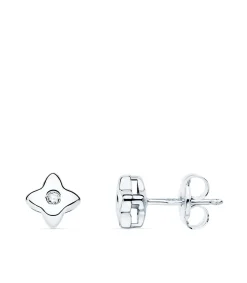 Pendientes Estrella Diamantes 0.030 Qtes. Ob 18K<Alda Joyeros Hot