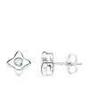Pendientes Estrella Diamantes 0.100 Qtes. Ob 18K<Alda Joyeros Outlet