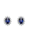 Pendientes Jasmin 0.28 Qtes.18 Ktes Zafiro<Alda Joyeros Best