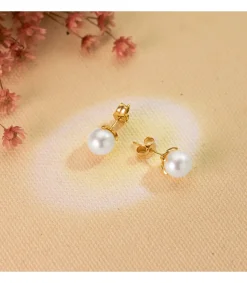 Pendientes Kimi Oro 18K Perla Cultivada 7 Mm<Alda Joyeros Cheap