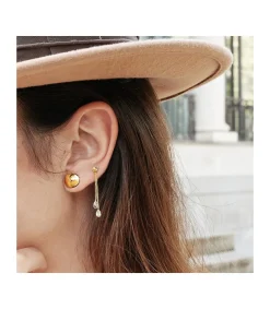 Pendientes Largos Lagrimas 34 Mm Oro 18 K<Alda Joyeros Discount