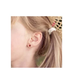 Pendientes Marianela Coral 5Mm 18 Ktes<Alda Joyeros Sale