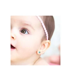 Pendientes Marianela Turquesa 4 Mm 18 Ktes<Alda Joyeros Best Sale