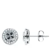 Pendientes Mariola Oro Blanco 18K<Alda Joyeros Hot
