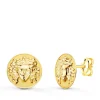 Pendientes Medusa Oro Amarillo 18K<Alda Joyeros Flash Sale