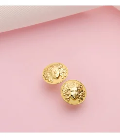 Pendientes Medusa Oro Amarillo 18K<Alda Joyeros Flash Sale