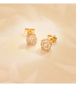 Pendientes Meena Diamantes 0.365 Qts Oro 18K<Alda Joyeros Best