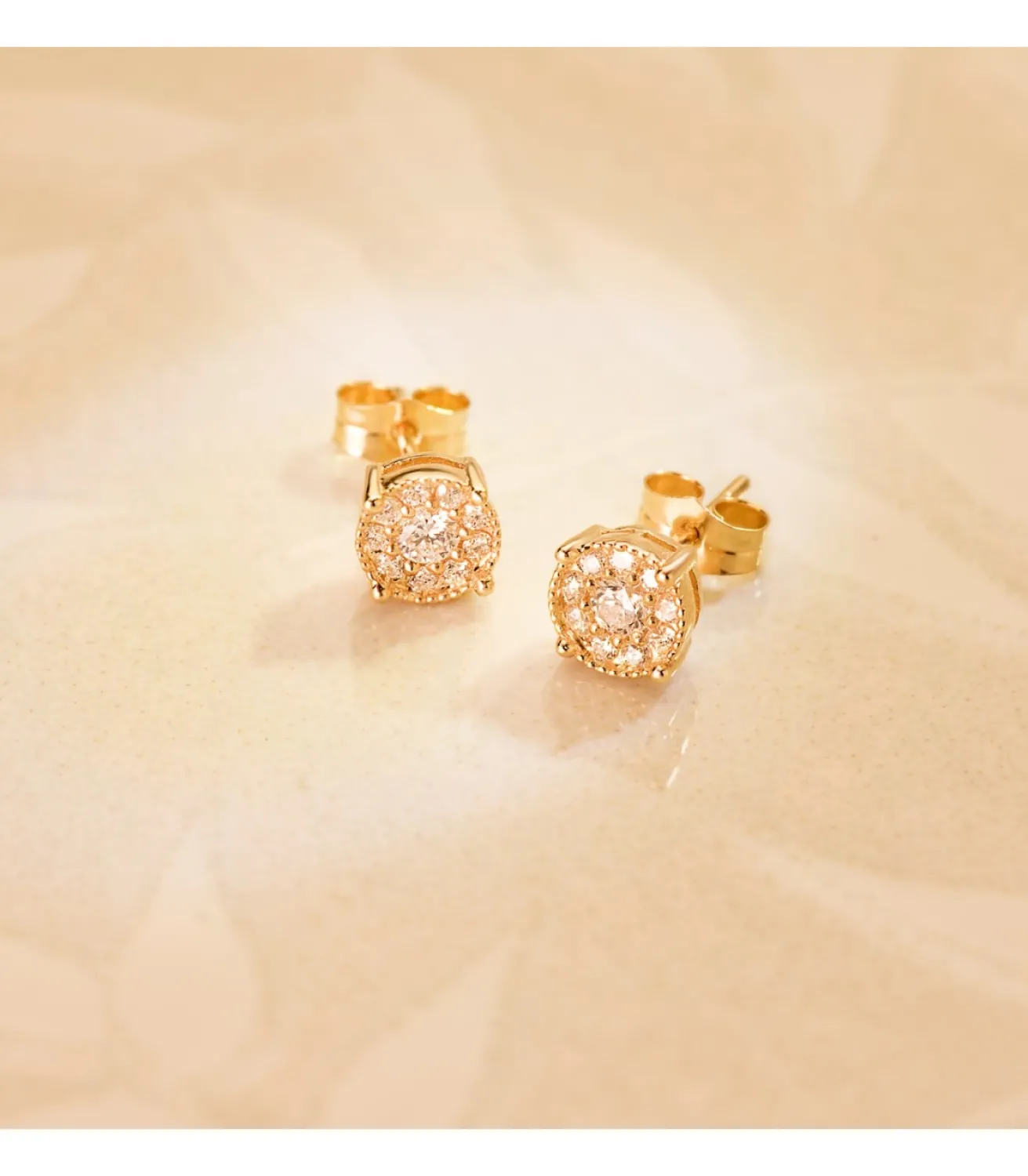 Pendientes Meena Diamantes 0.365 Qts Oro 18K<Alda Joyeros Best