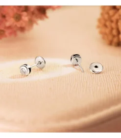 Pendientes Mercedes 4 Mm 18 Ktes<Alda Joyeros New