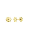 Pendientes Mini Flor Petalos Oro Amarillo 18 Ktes<Alda Joyeros Fashion