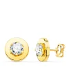 Pendientes Mujer Ines Oro 18K 9Mm<Alda Joyeros Hot