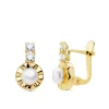 Pendientes Niña Comunion Manuela Oro 18K Perla<Alda Joyeros Online