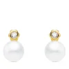 Pendientes Niña Imelda Oro Amarillo 18K Tu Y Yo<Alda Joyeros Store