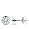 Pendientes Nisha Diamantes 0.360 Qtes. Ob 18K<Alda Joyeros Flash Sale