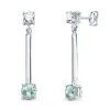 Pendientes Novia Lucero Oro 18K Topacio Azul<Alda Joyeros Cheap