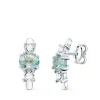 Pendientes Novia Supernova Oro 18K Topacio Azul<Alda Joyeros Best Sale